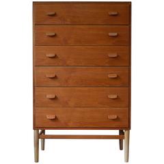 Poul Volther F17 Chest of Drawers for FDB, Denmark