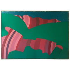 Large Abstract Signed Heath, circa 1960