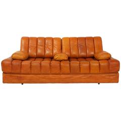 De Sede DS 85 Leather Sofa Bed, Switzerland