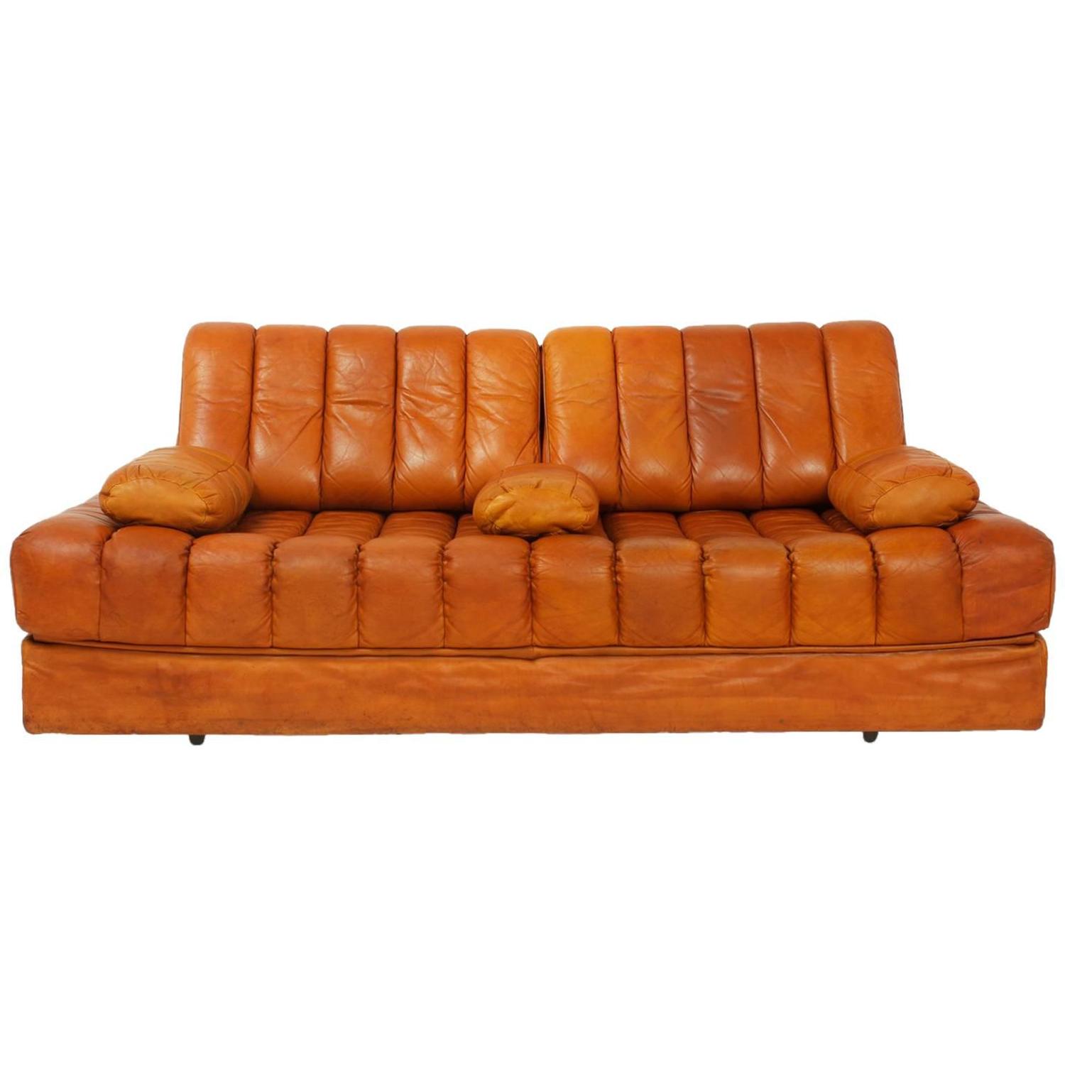 Ds 61 Leather Sofa by De Sede at 1stdibs