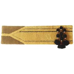 Vintage 1970s Modernist Ewald Kröner Wall Rug Object Pop Art Made in Germany 3