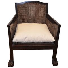 Low Teak Wood Colonial Chair