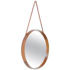 Swedish Hanging Mirror by Uno and Osten Kristiansson for Luxus