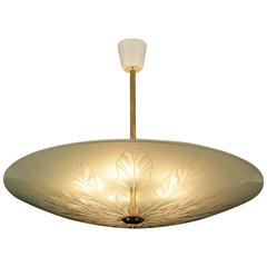 Lamp Designed by Pietro Chiesa, Fontanarte Production