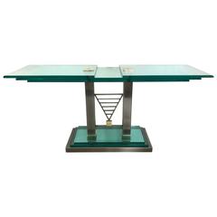 DIA, Design Institute of America Deco Revival Console Table 5