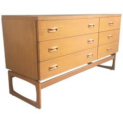 1960s Original Mid Century Oak G Plan E Gomme Chest of Drawers