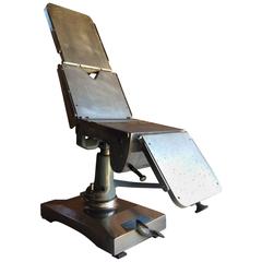 Mid-Century Eshmann Manual Operating X-Ray Table Industrial Loft Tattoo Parlour
