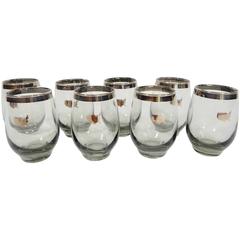 Mid-Century Usa Glasses in the Style of Dorothy Thorpe Set of Eight 4
