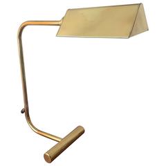 1970s Brass Desk Lamp