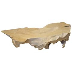 Andrianna Shamaris St. Barts Teak Wood Coffee Table