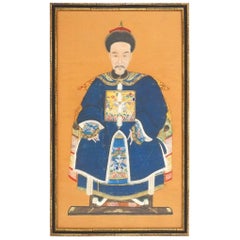 Chinese Qing Dynasty Ancestral Portrait