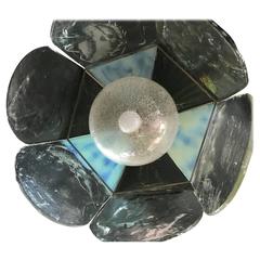 Mid-Century Modern Chandelier by Carlo Nason for Mazzega in Murano Glass 5
