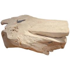 St. Barts Teak Wood Coffee Table with Resin