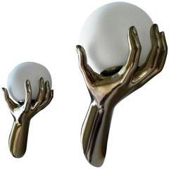 Astonishing Pair of French Sconces by Maison Arlus 5