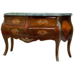 Vintage Louis XV Marble-Top Commode