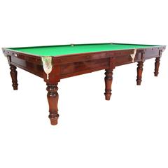 Billiard or Snooker Table Mahogany Frame, circa 1850 9