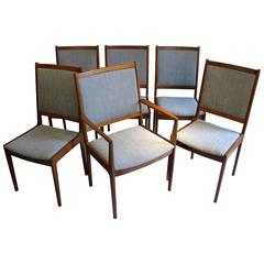 Set of Six 1960s Danish Dining Chairs 4