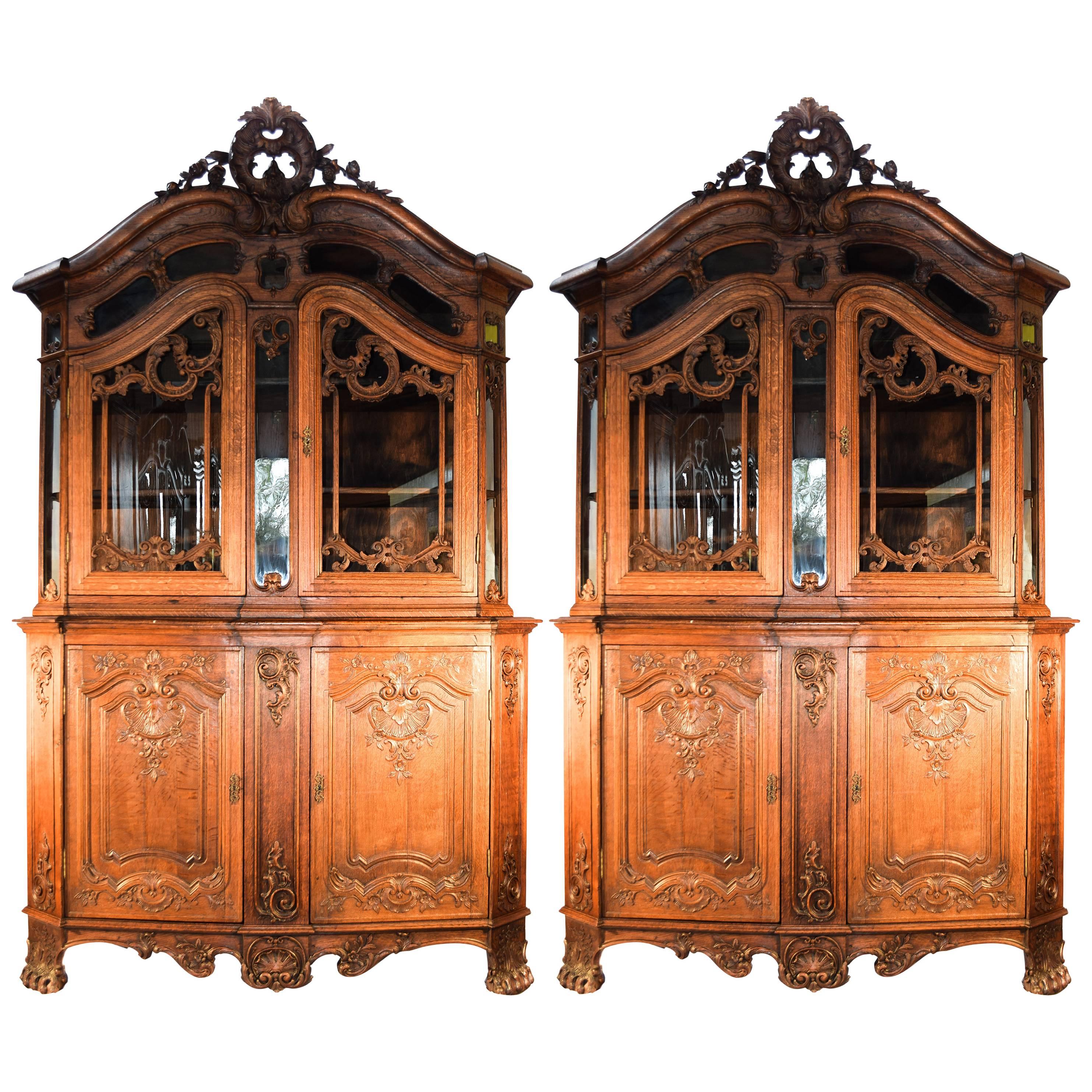 Pair of French 19th Century “Liègeois” For Sale