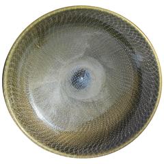 Large  Murano Glass  Bowl 18" Diameter