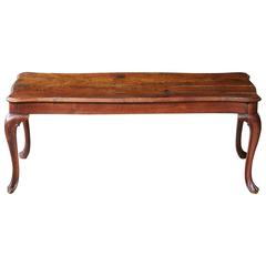 French Louis XV Style Provincial Walnut Table 11