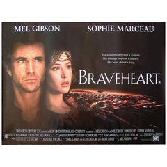 "Braveheart" Film Poster, 1995