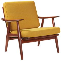 Hans J. Wegner GE-270 Teak Lounge Chair, 1956