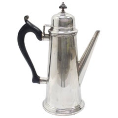Vintage Sterling Silver Tea Coffee Pot Jacob Hurd by Frank Whiting