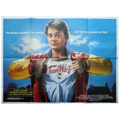 "Teen Wolf" Poster, 1985