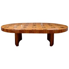 Retro Exceptional Oval Dining Table at cost price