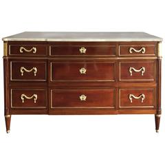 Monumental Maison Jansen Louis XVI Style Commode or Chest 6