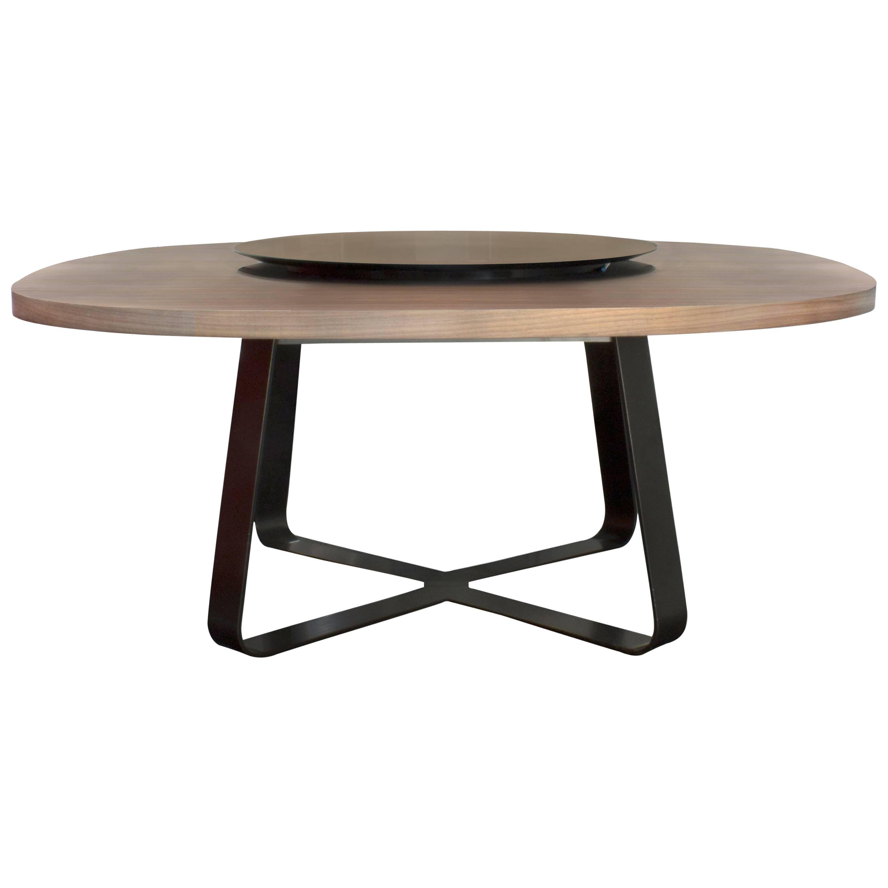 Modern Lazy Susan Susy Dining Table by Sung-Sook Kim for Former, Italy For Sale