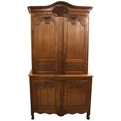 French, Louis XV Buffet a Deux Corps 10