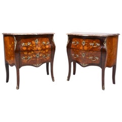 Pair of French Louis XV-Style Commodes