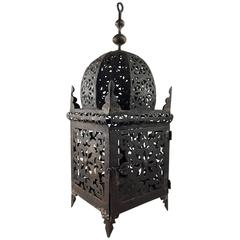 Moorish Style Iron Lantern