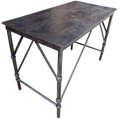 Late 19th Century Cast and Wrought Iron Table