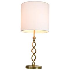 French Mid-Century Brass Table Lamp