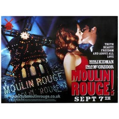 "Moulin Rouge!" Film Poster, 2001