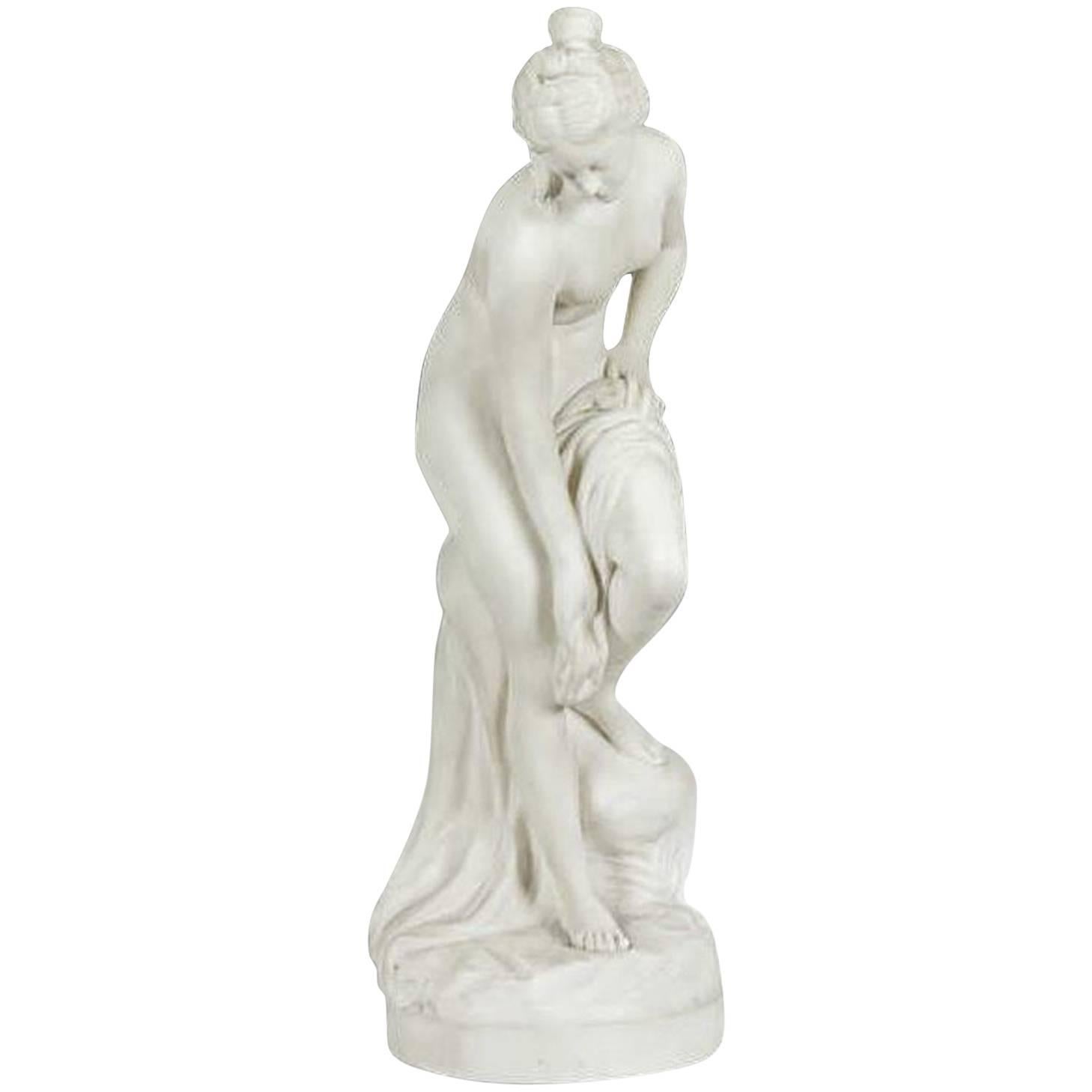 19th Century Marble Statue of Venus at Bath