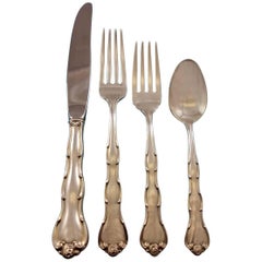 Rondo by Gorham Sterling Silver Flatware Set for 12 Service 48 Pieces