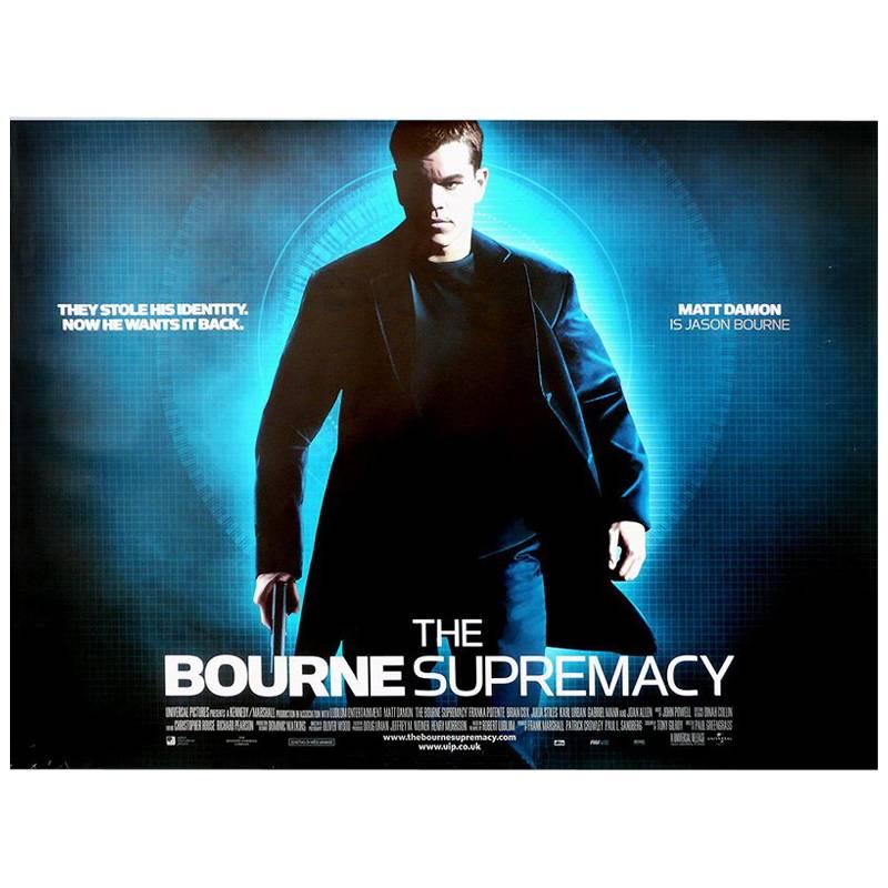"The Bourne Supremacy", Film Poster, 2004 For Sale