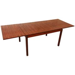 Norwegian Rosewood Extension Dining Table by Heggen