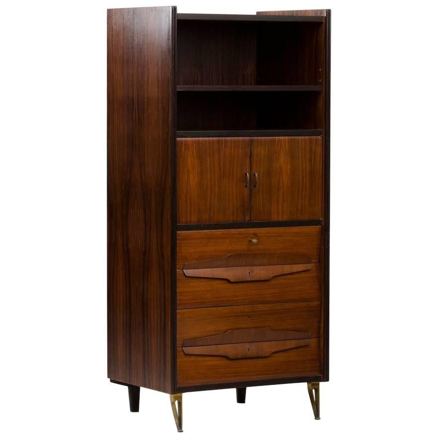 Ico Parisi Style High Cabinet