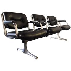 Mid-Century Modern Herman Miller Style Tandem Settee 8