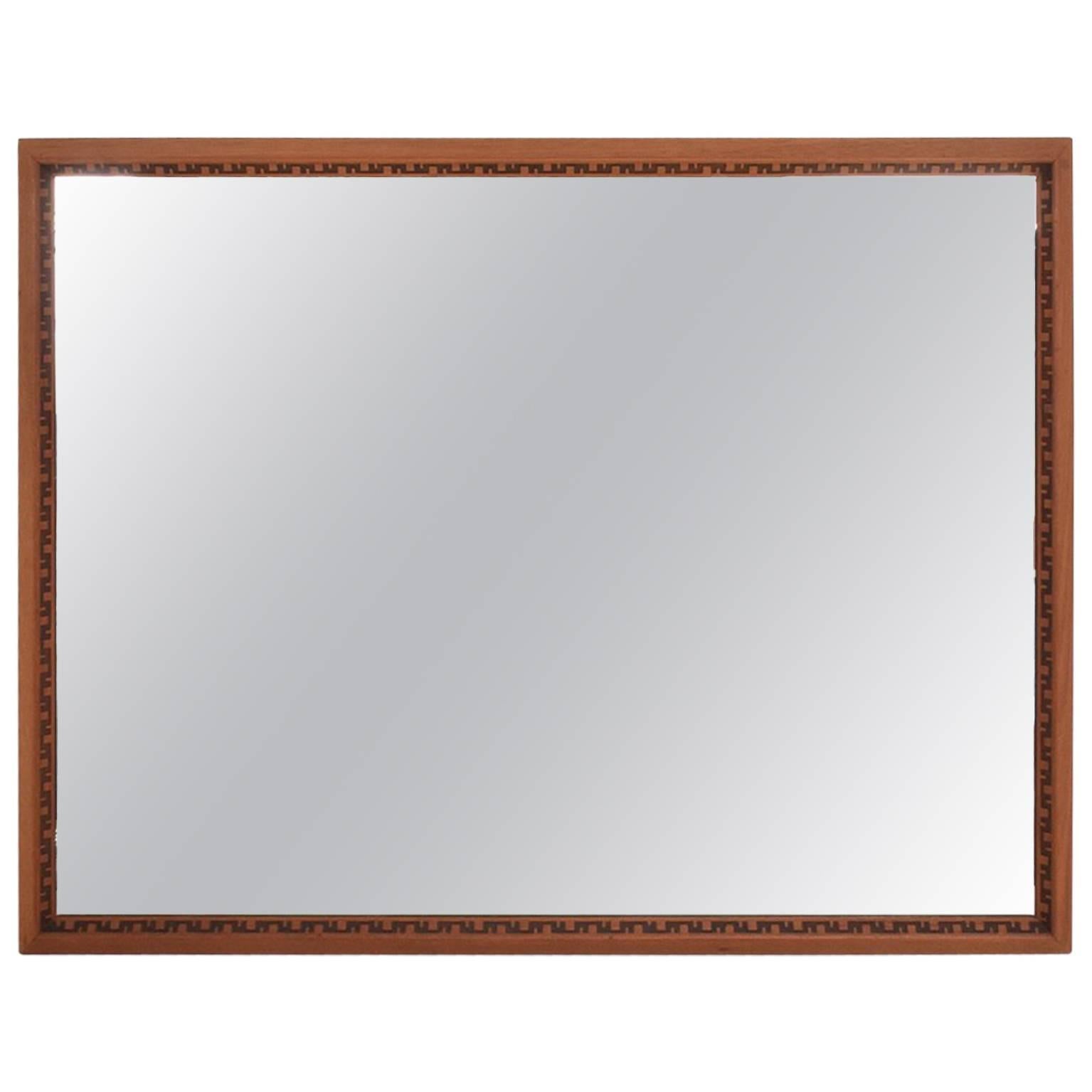 Mid-Century Modern Frank Lloyd Wright Mirror or Frame