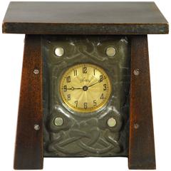20th Century Pewter Arts and Crafts Movement Watch Holder Stand, 1921 5