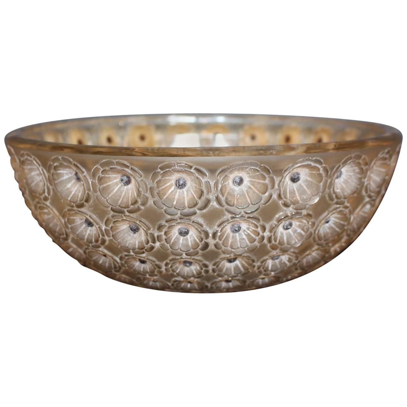 Art Deco Lalique Nemours Bowl