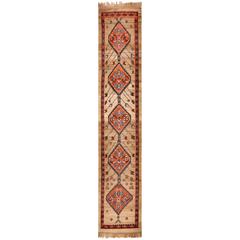 Camel Hair Antique Bakshaish Persian Runner