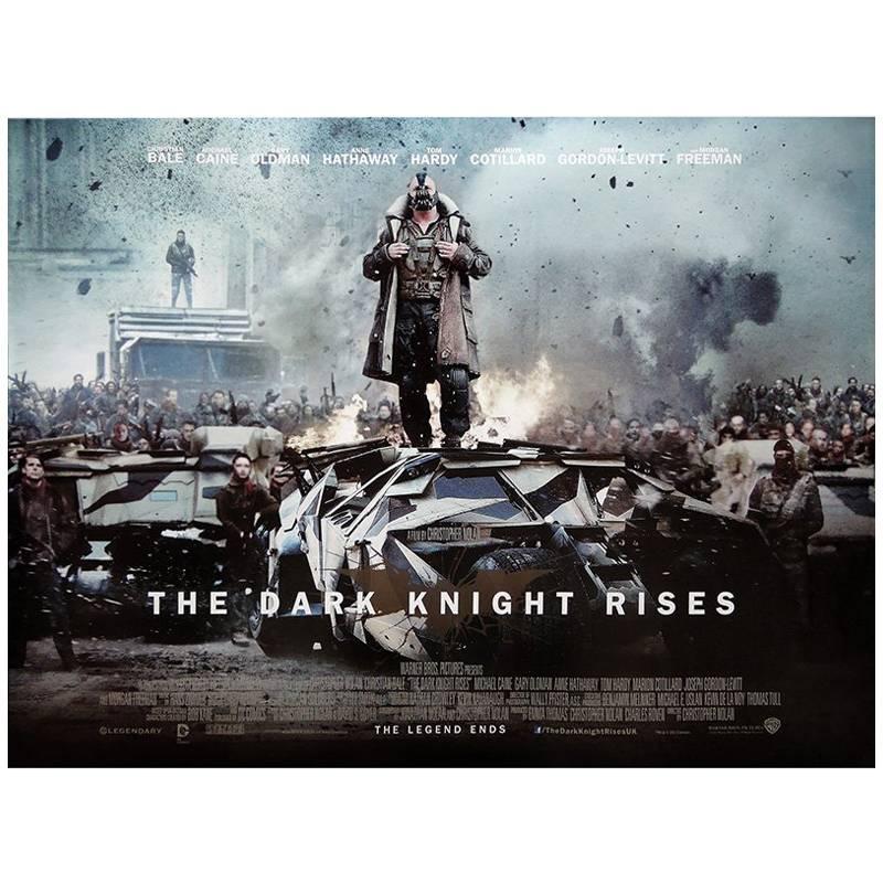 "The Dark Knight Rises" Film Poster, 2012 For Sale