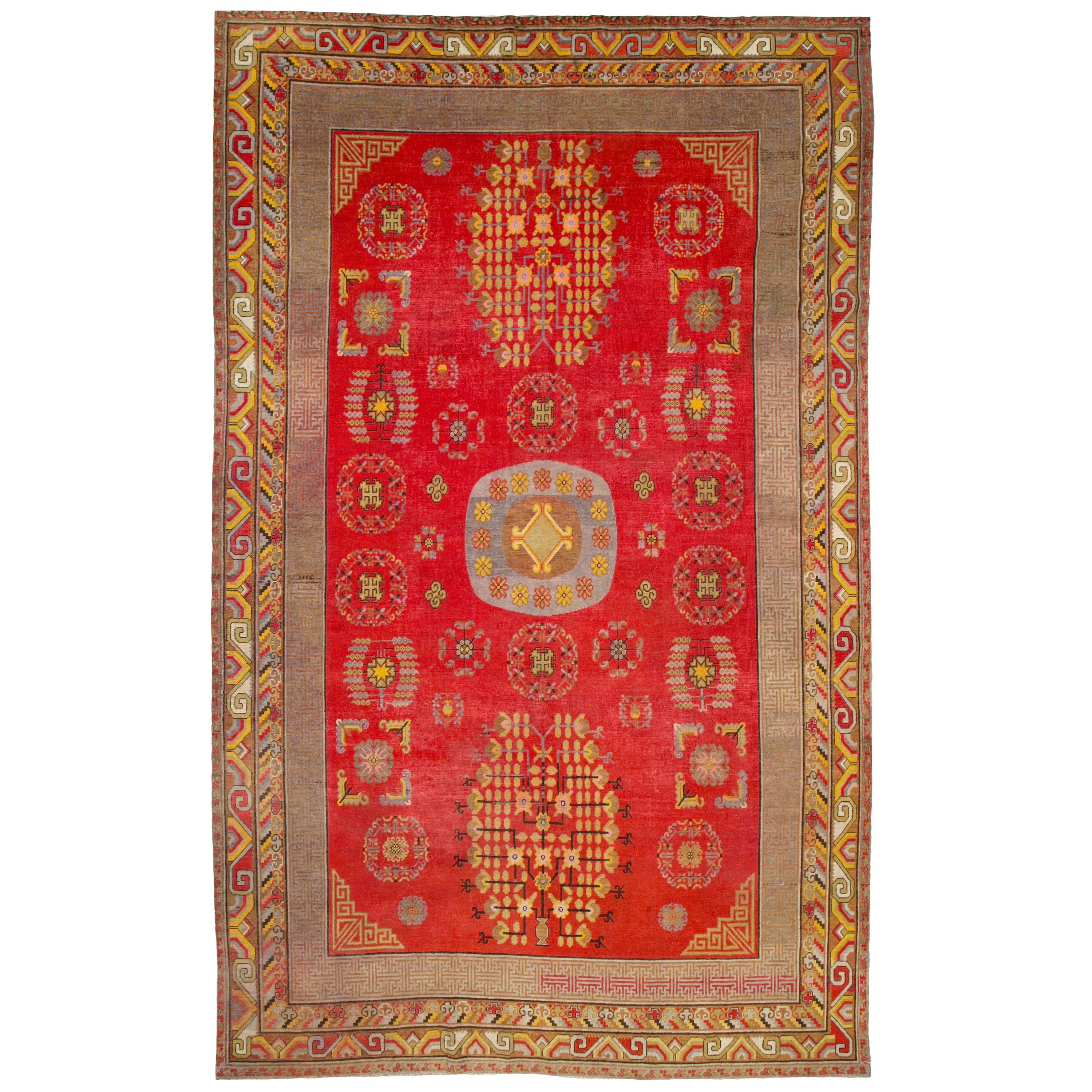 Tapis Khotan ancien