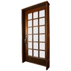 Quarter Sawn Oak Front Door with Jamb